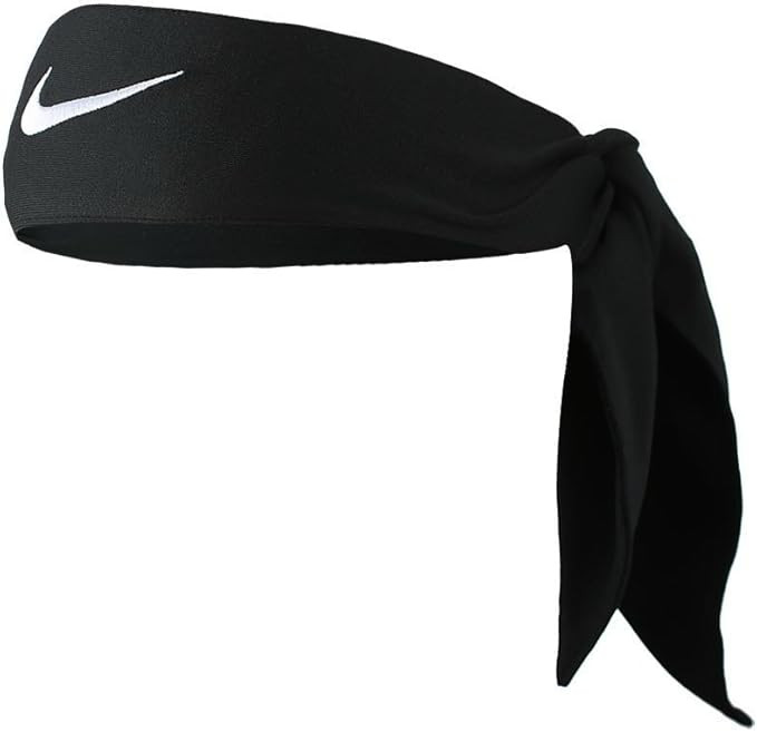 Nike Dri-Fit Head Tie 2.0 (Black/White) | Amazon (US)