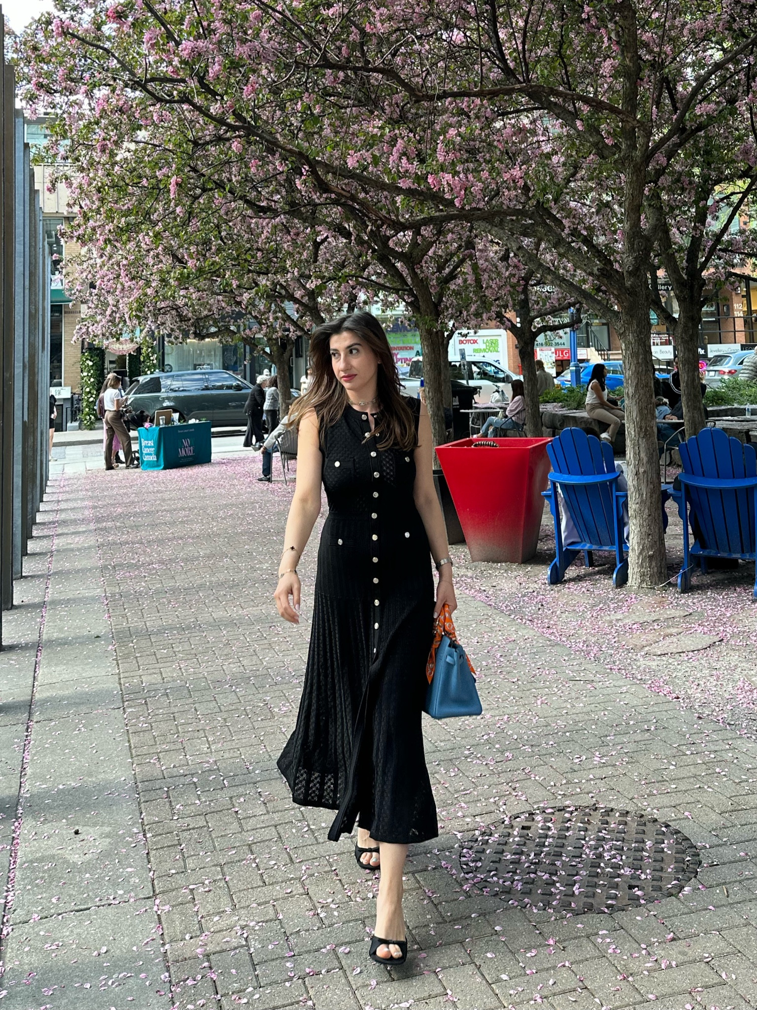 The prettiest spring/ summer dress ever 
Sandro dress. Viral Sandro dress.Spring dress.Summer dress. Elegant dress. Old money style. Quiet luxury outfit .Summer fashion. Summer fashion inspo. Summer outfit ideas.