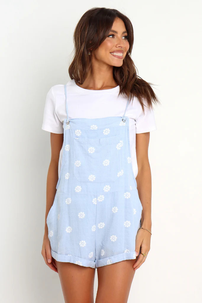 Sofia Romper - Blue | Petal & Pup (US)