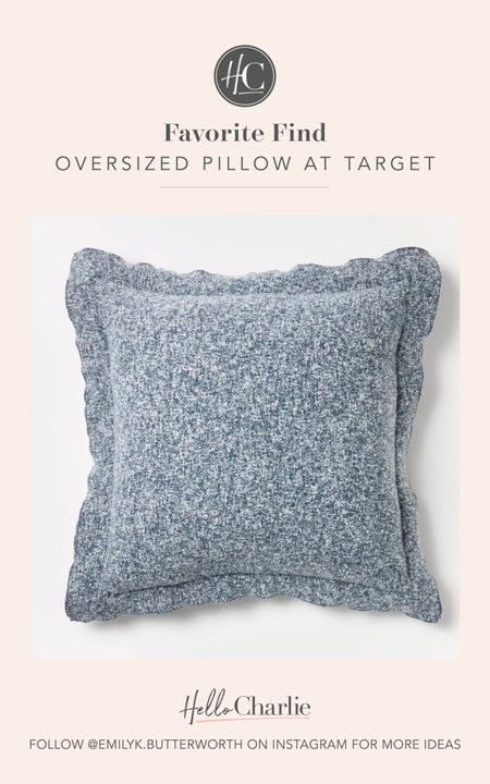 These new pillows at Target instantly caught my eye. These are the size I love for our couch and also as accents on our bed. The scalloped edges and texture are 😍😍


#LTKhome #LTKstyletip #LTKfindsunder50