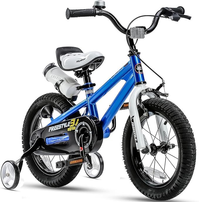 RoyalBaby Kids Bike Boys Girls Freestyle Bicycle 12 14 16 Inch with Training Wheels, 16 18 20 wit... | Amazon (US)