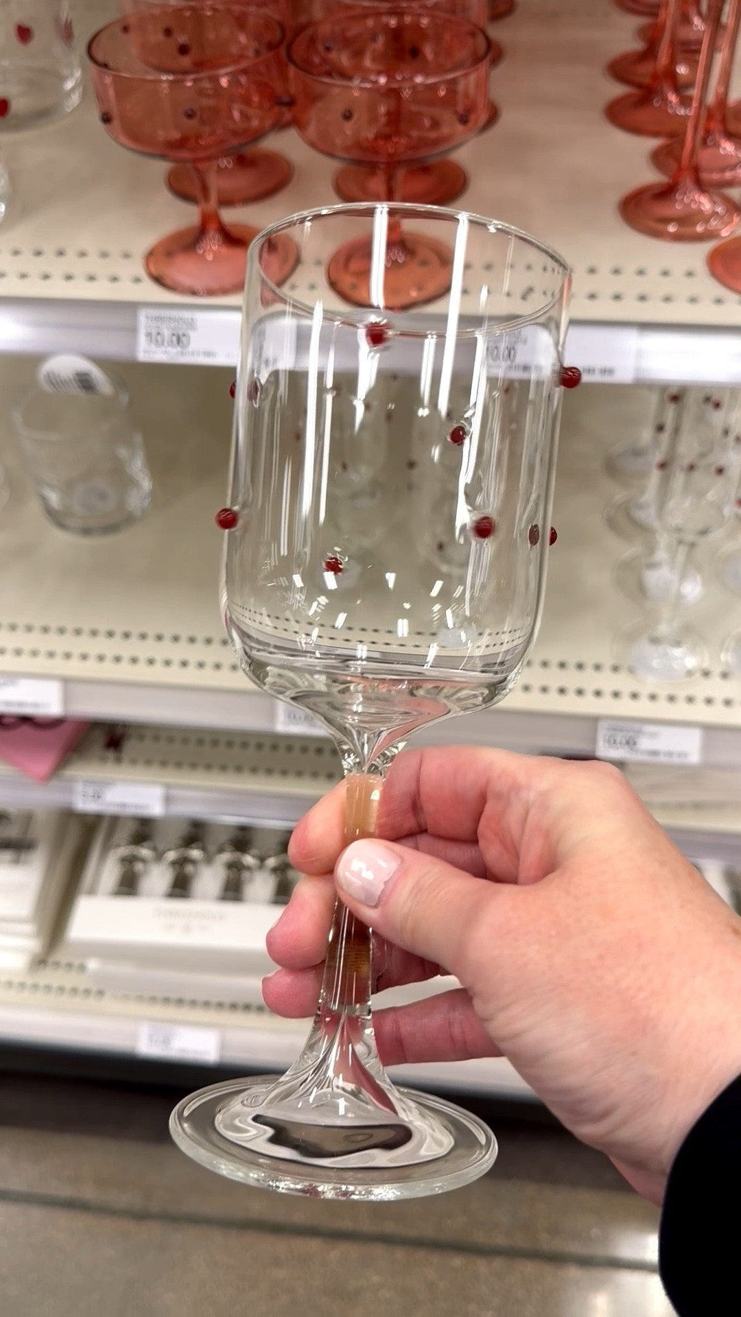 How sweet are these wine glasses with red dots? They’re LOVE as a glass and ready for cocktails, mocktails, or your morning juice routine. 🍷

They’re perfect for your Valentine’s Day dinner, spring brunch, or for no other reason than you want to drink from a pretty glass.

And if you’re a mosaic artist, this glass would be fun to use in mosaic making but only if it broke on its own, first! 😉 For mosaic tips, tutorials + inspiration please visit my YouTube channel: YouTube.com/julieweilbacher. Follow @julieweilbacher on Instagram for all things mosaic art.

#wineglass #clearwineglass #redwineglass #whitewineglass #cocktailglass #mocktailglass #valentinesdaydecor #valentinesdayparty #wetbar #brunchessentials #mosaic #target #hostingessentials #galentinesday #happyhourhosting #entertainingessentials

#LTKHome #LTKSeasonal #LTKFindsUnder50