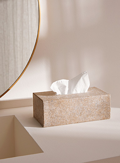 Taupe felted tissue box
        
        

	
		
        
             
							
								
									... | Simons