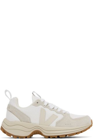 White & Beige Venturi Sneakers | SSENSE