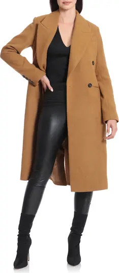 Tailored Double Breasted Coat | Nordstrom