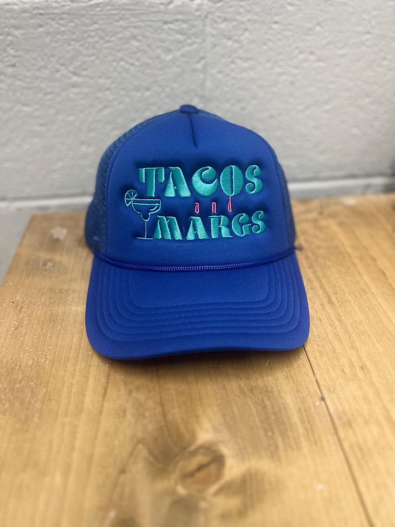 Tacos and Margs Trucker Foam Hat - Etsy | Etsy (US)