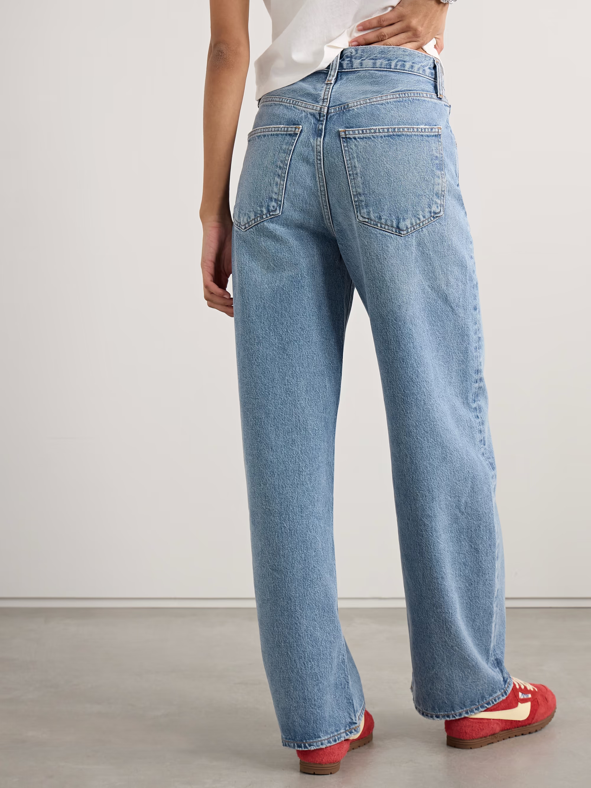Low Curve mid-rise straight-leg jeans | NET-A-PORTER (US)