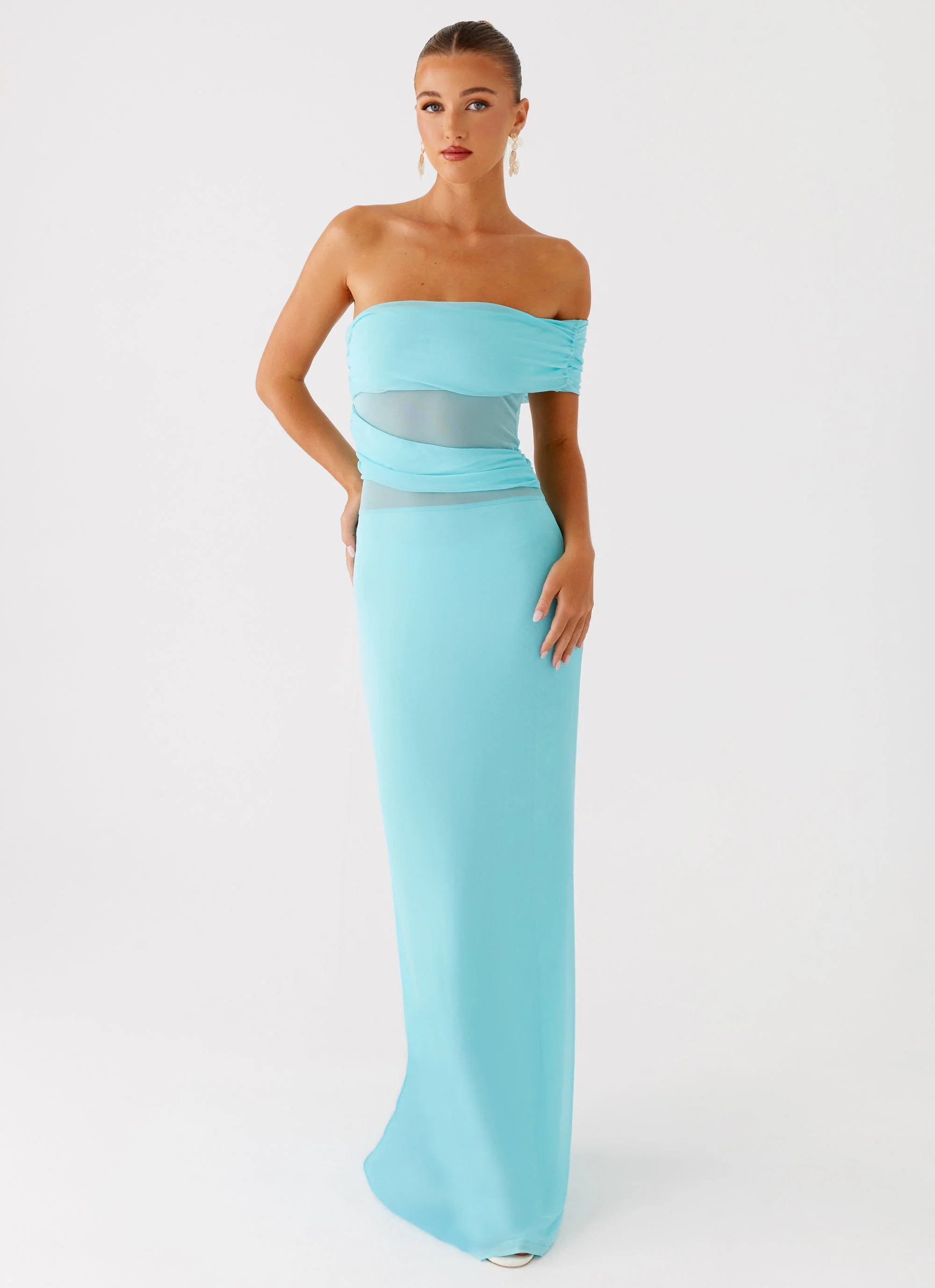 Lumi Maxi Dress - Turquoise | Peppermayo (Global)