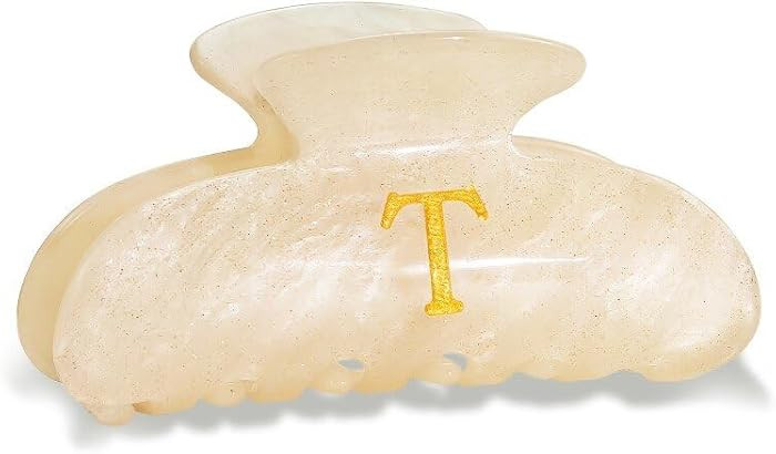Acrylic Letter Hair Clips for Women - Monogram Hair Claw Alphabet Large Hair Clip, Fashion Glitte... | Amazon (US)
