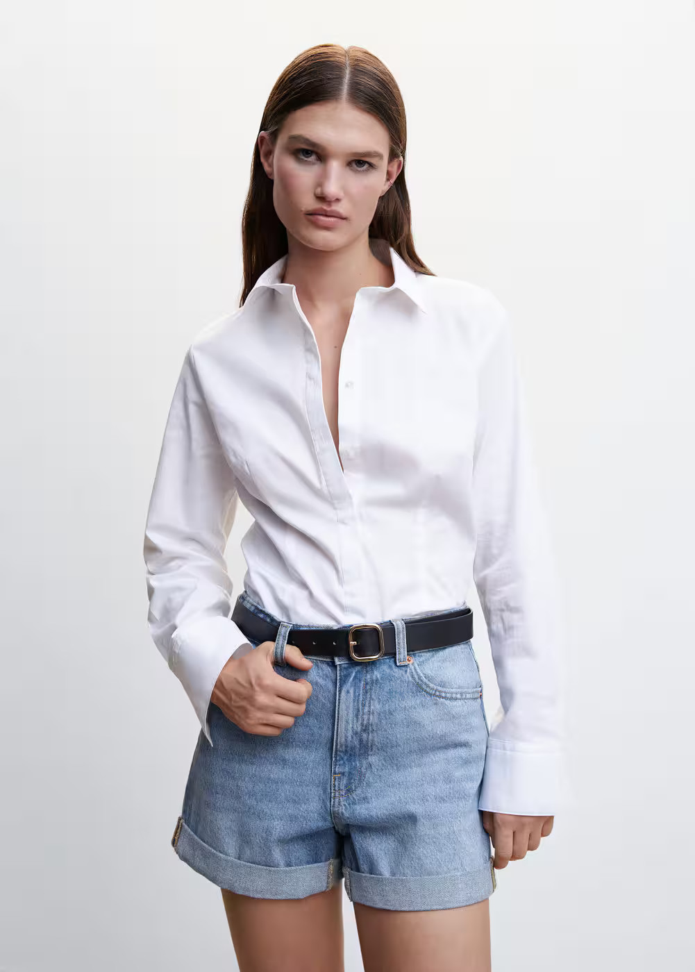 Mom fit-jeansshorts -  Damen | Mango Deutschland | MANGO (DE)