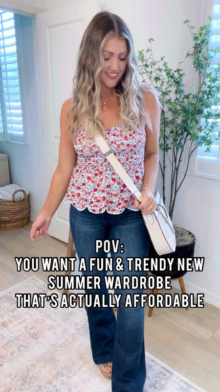 The ultimate summer Walmart haul! 😍 Seriously the best *truly* affordable finds that don’t make you sacrifice on style or quality. 👌🏻 I love that @walmartfashion is affordable, so you can try new trends more often!
*SIZING INFO: size small tank / size 2 flare jeans / cargo pants size 4 / size S black off shoulder top / size S blue floral midi dress (need a M though! Runs a tad small with no stretch and a zipper back) / size XS red dress / size XS halter dress / 

#walmartpartner 
#walmartfashion
Walmart finds
Walmart style 
affordable outfits
summer style
summer outfit ideas


#LTKFind #LTKunder50 #LTKstyletip