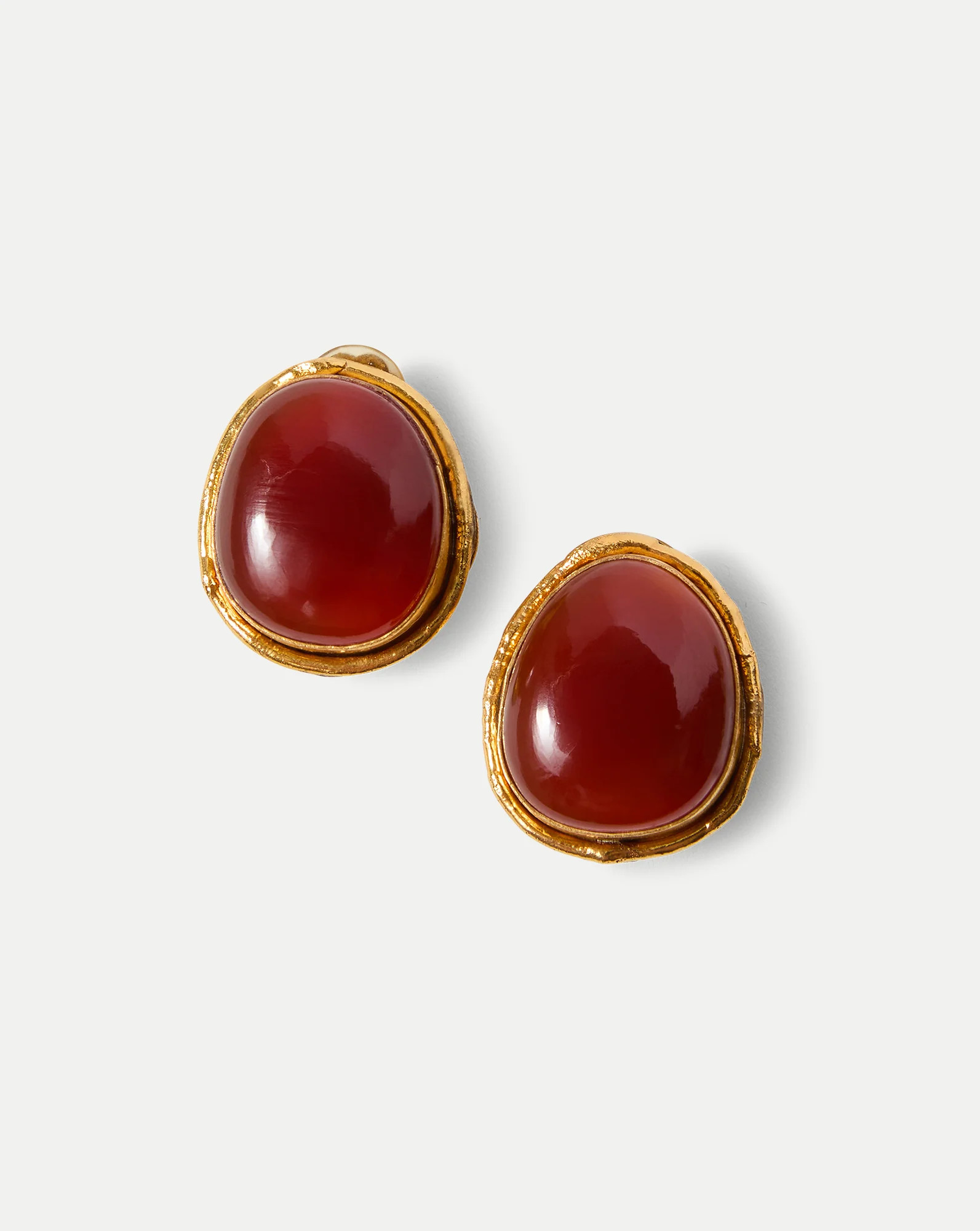 Macaroon Carnelian Earring | Veronica Beard