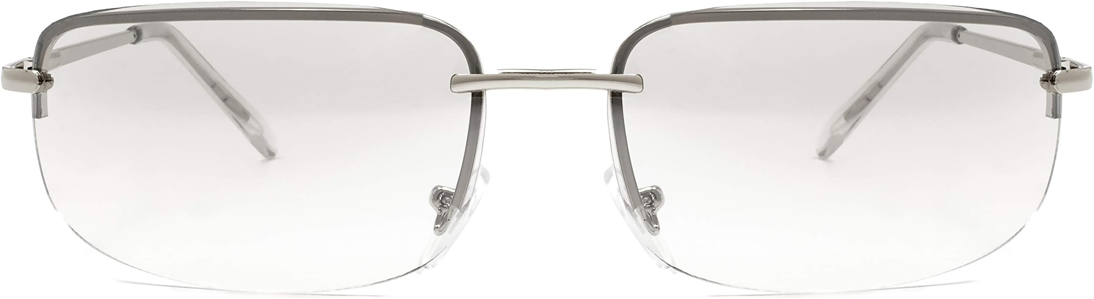 NYS Collection Astor Place Semi-Rimless Metal Sunglasses | Amazon (US)