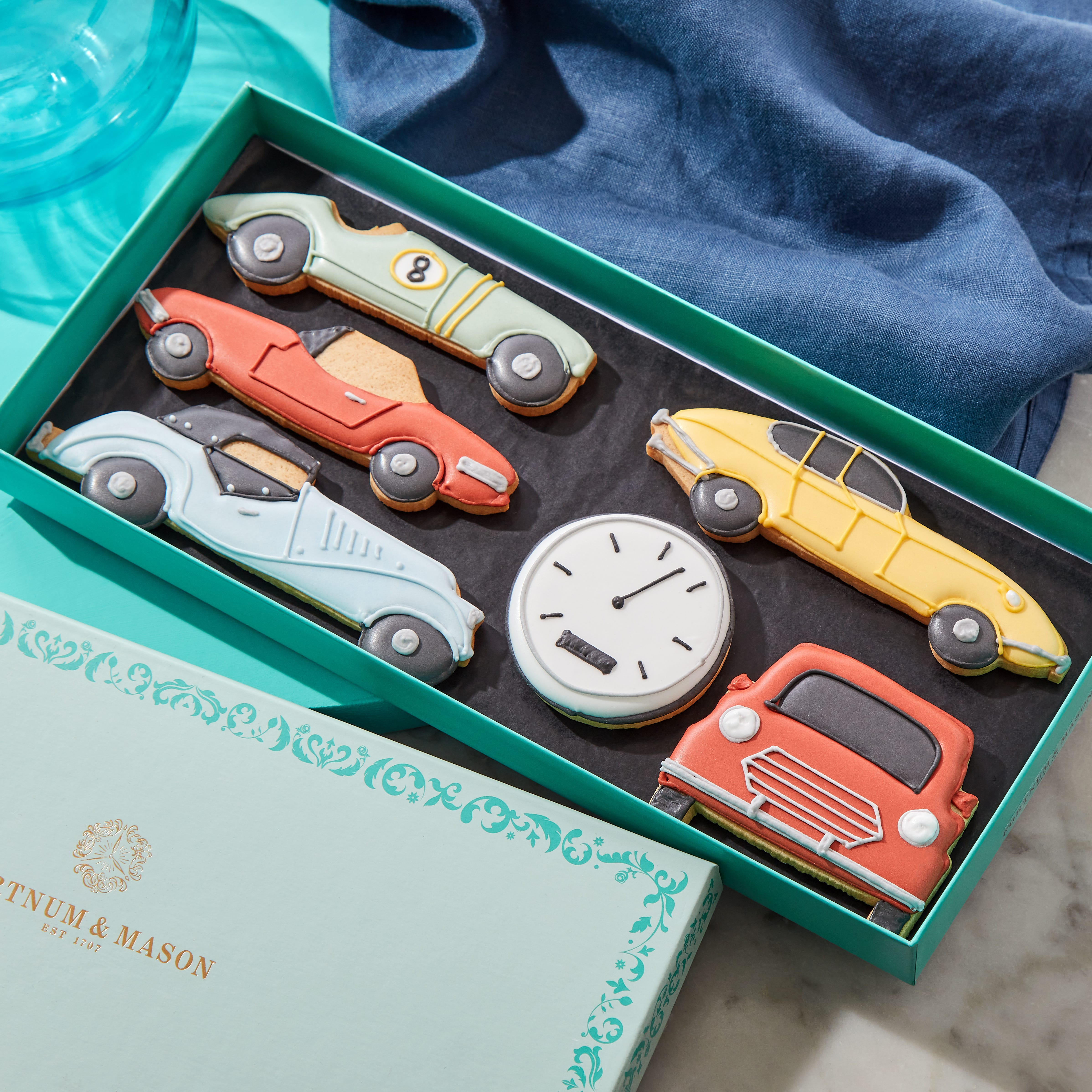 Cars Cars Cars Iced Biscuits, 110g | Fortnum & Mason