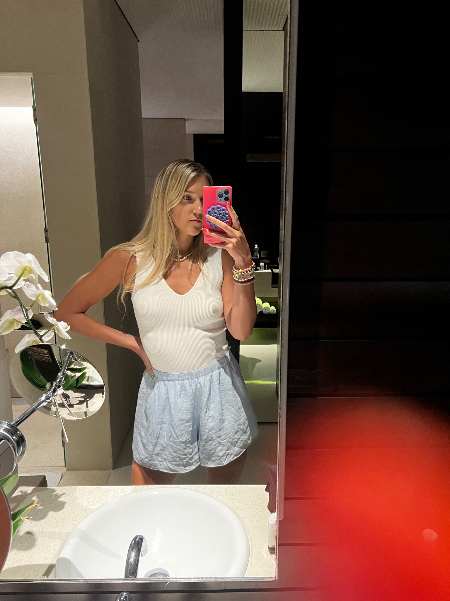 Casual vacation fit! Love this tank.

#LTKstyletip #LTKtravel #LTKFind