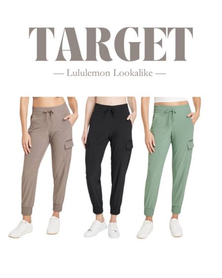$32 vs $128 Lululemon Lookalike Cargo Joggers from Target! 

Size: small // order tts
5’5” • 125lbs • size: 4 