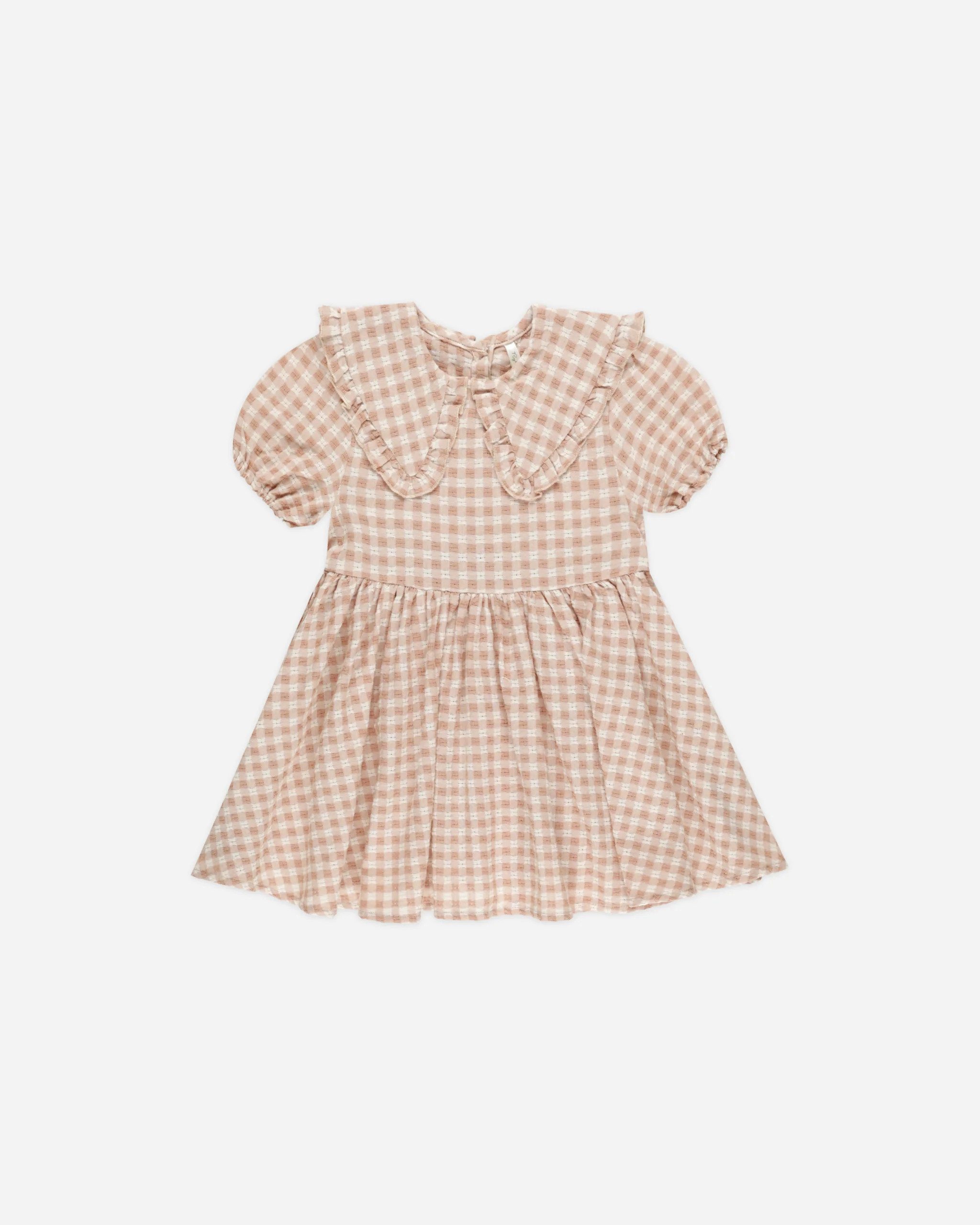 Camille Dress || Pink Gingham | Rylee + Cru
