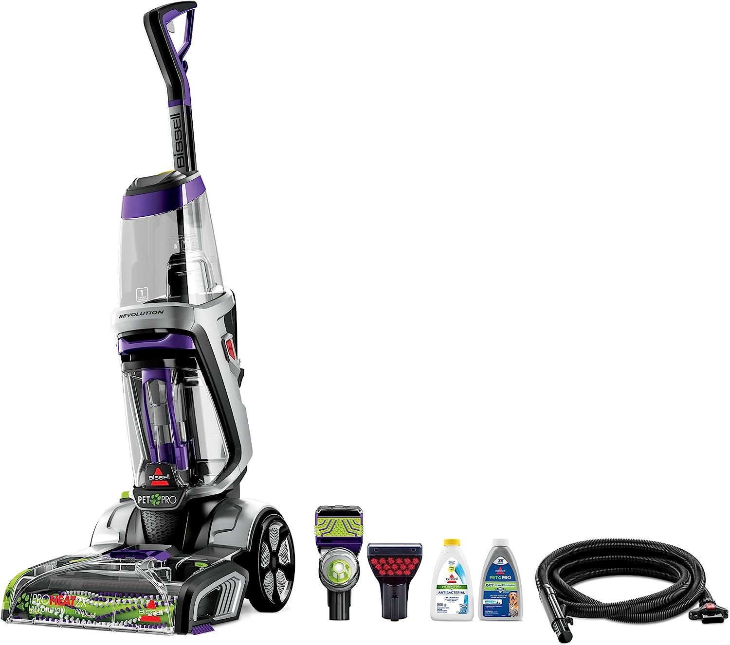 BISSELL ProHeat 2X Revolution Pet Pro Plus, 3588F, Upright Deep Cleaner | Amazon (US)