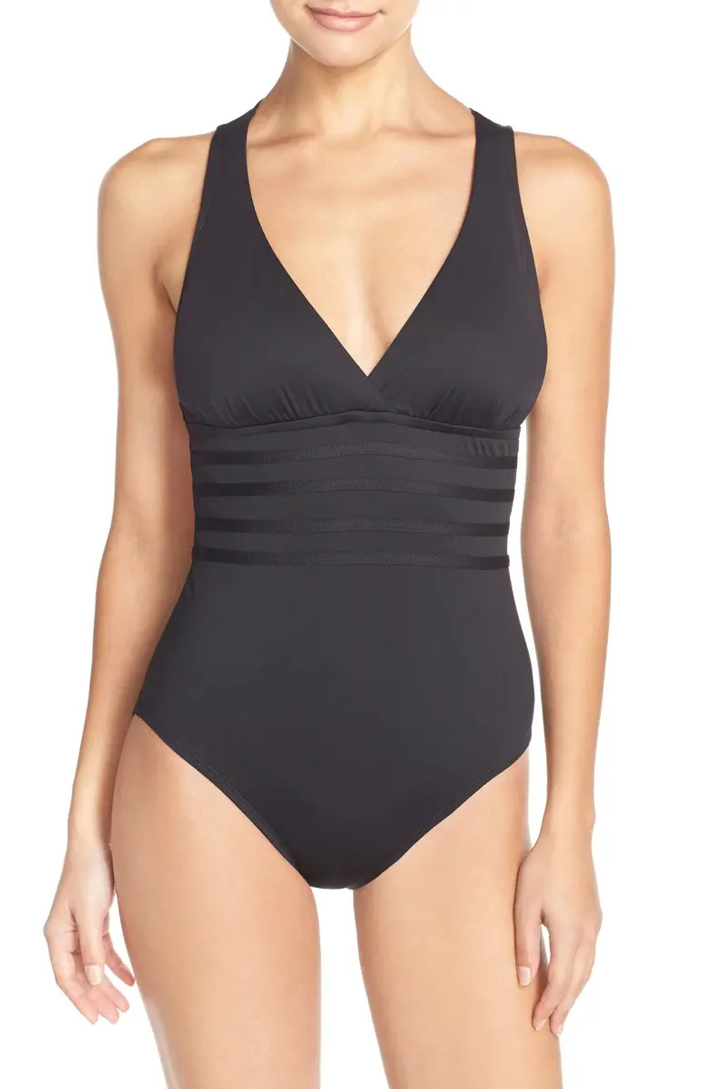 Cross Back One-Piece Swimsuit | Nordstrom