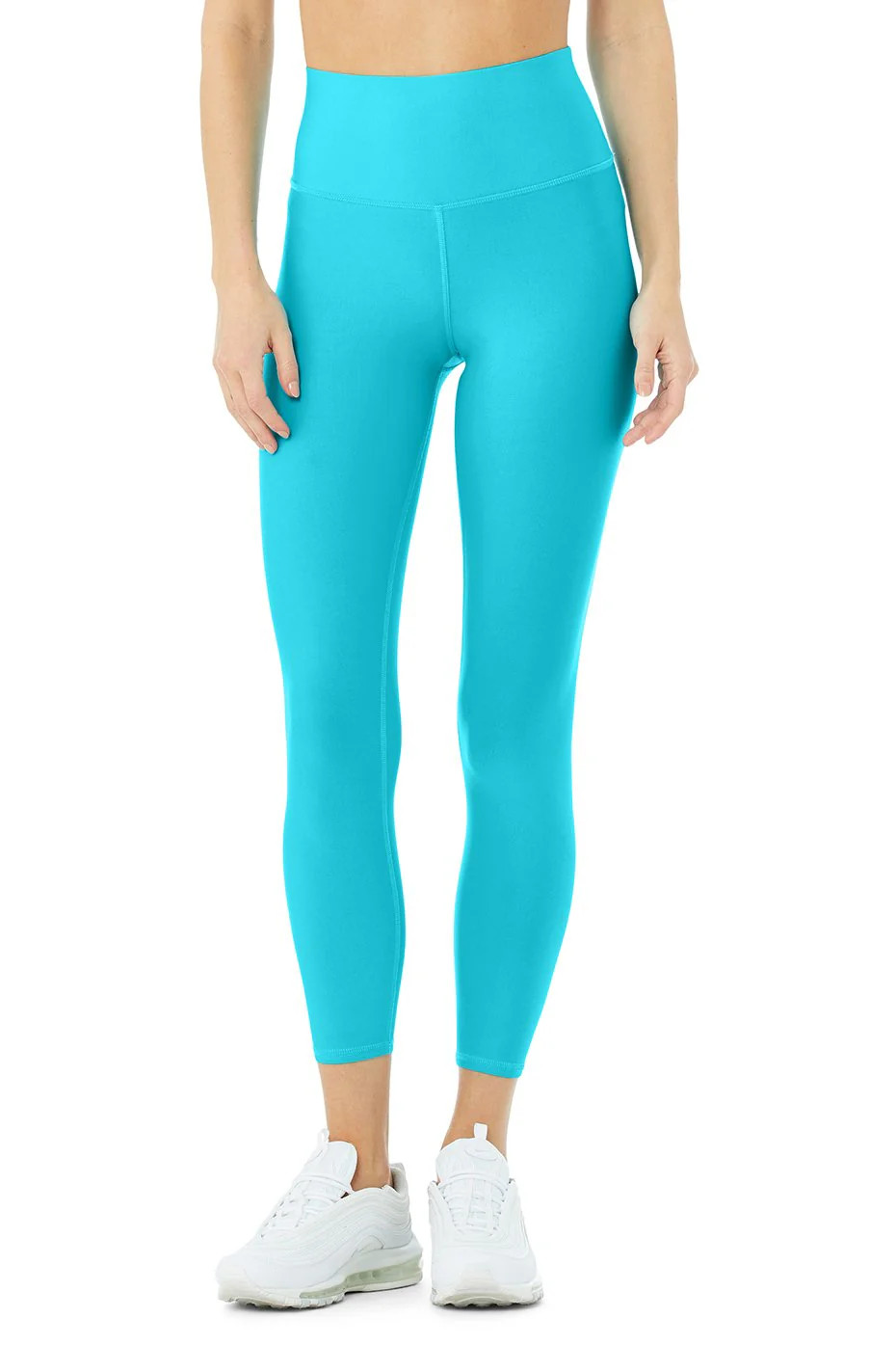 7/8 High-Waist Airlift Legging in Bright Aqua, Size: Medium | Alo YogaÂ® | Alo Yoga (US)