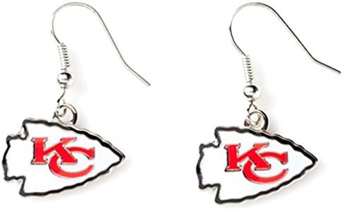 aminco NFL womens NFL Logo Dangler Earrings | Amazon (US)