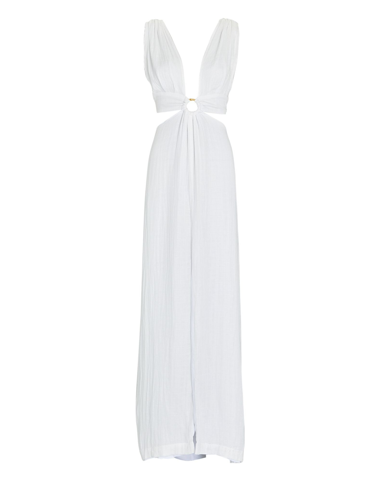 Sara Cotton-Bamboo Maxi Dress | INTERMIX