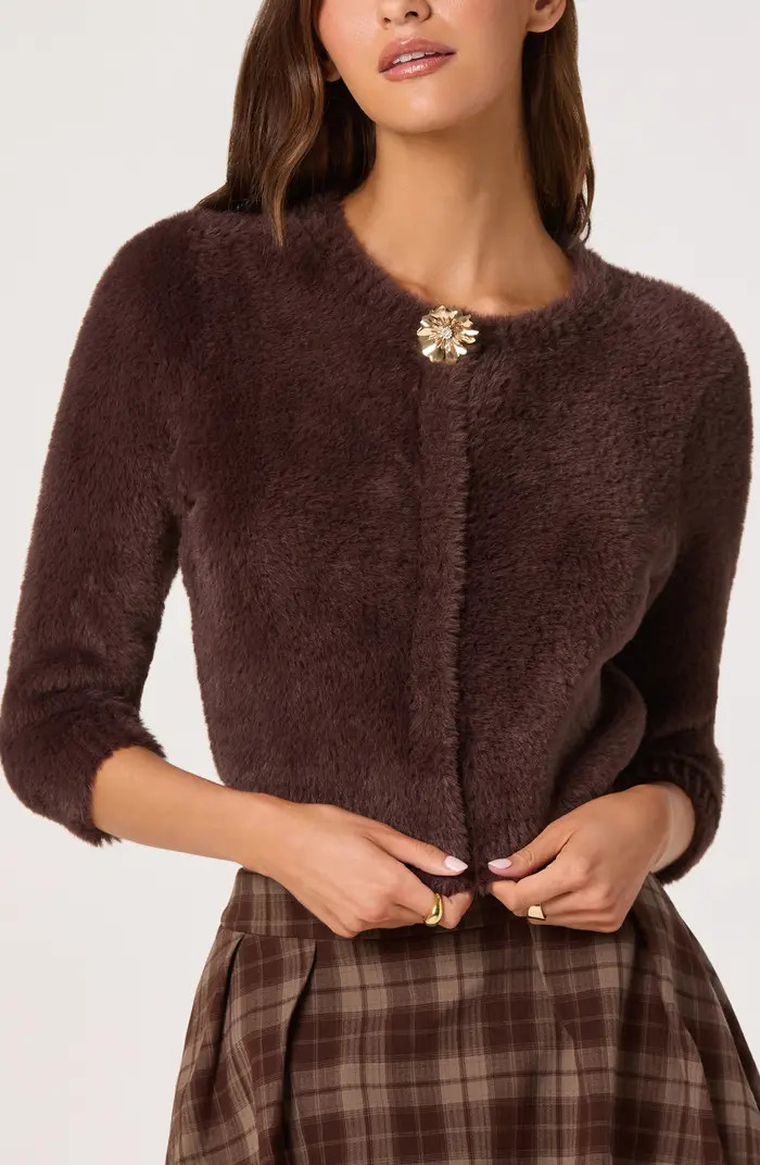 Faux Fur Cardigan | Nordstrom