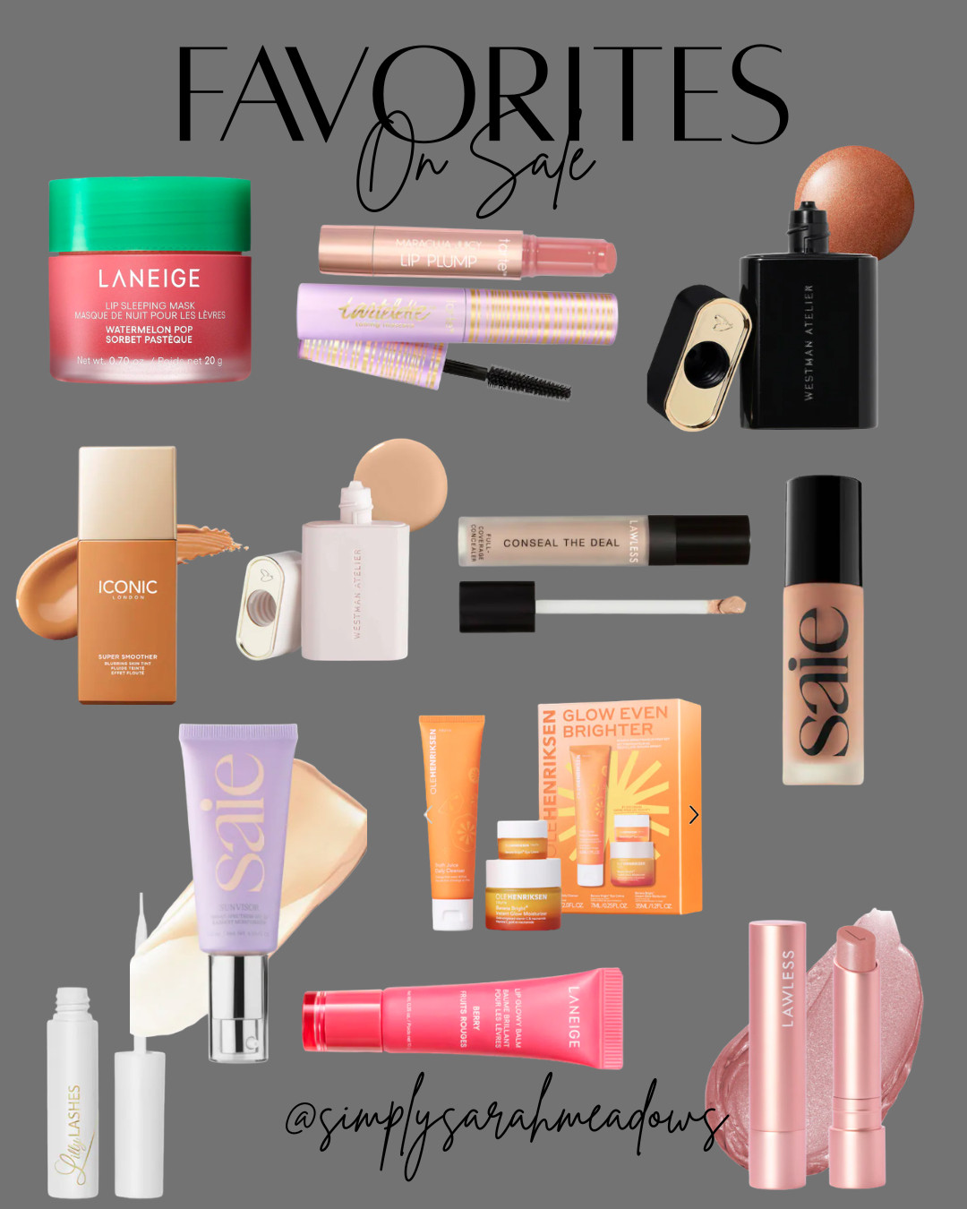 ✨ My current beauty favorites are ON SALE and I’m stocking up! These are the products I reach for daily—from glowing skin and flawless makeup to hydrated lips. If you’ve been wanting to try any of these, now is the perfect time to grab them while they’re discounted!

Shop all my favorites through my LTK and follow me for more beauty finds, sales, and everyday must-haves! 💖 #LTKSaleAlert #LTKBeauty #BeautyFavorites #SephoraSale #BeautyDeals #GlowUp #Trending 

 