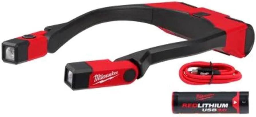 Milwaukee 400 Lumen LED Around The Neck Work Light Adjustable USB Charge | Amazon (US)