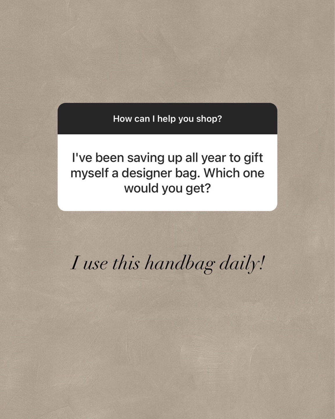 I use this handbag daily! I own the size small but would also recommend the size down “teen” ✨

#LTKitbag