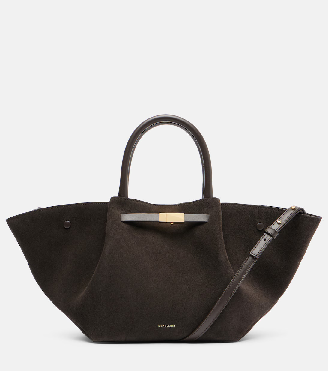 New York Midi suede tote bag | Mytheresa (UK)