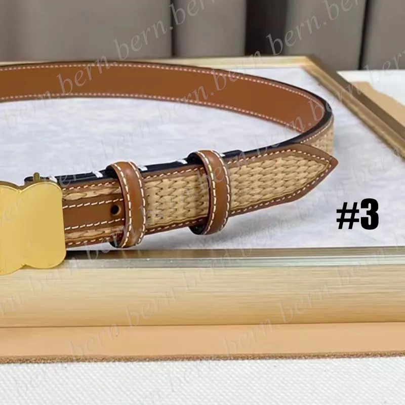 Premium Fashion Straw Woven Belt 2.5cm Width Women's Belt for Women Belts with Gift Box Christmas... | DHGate