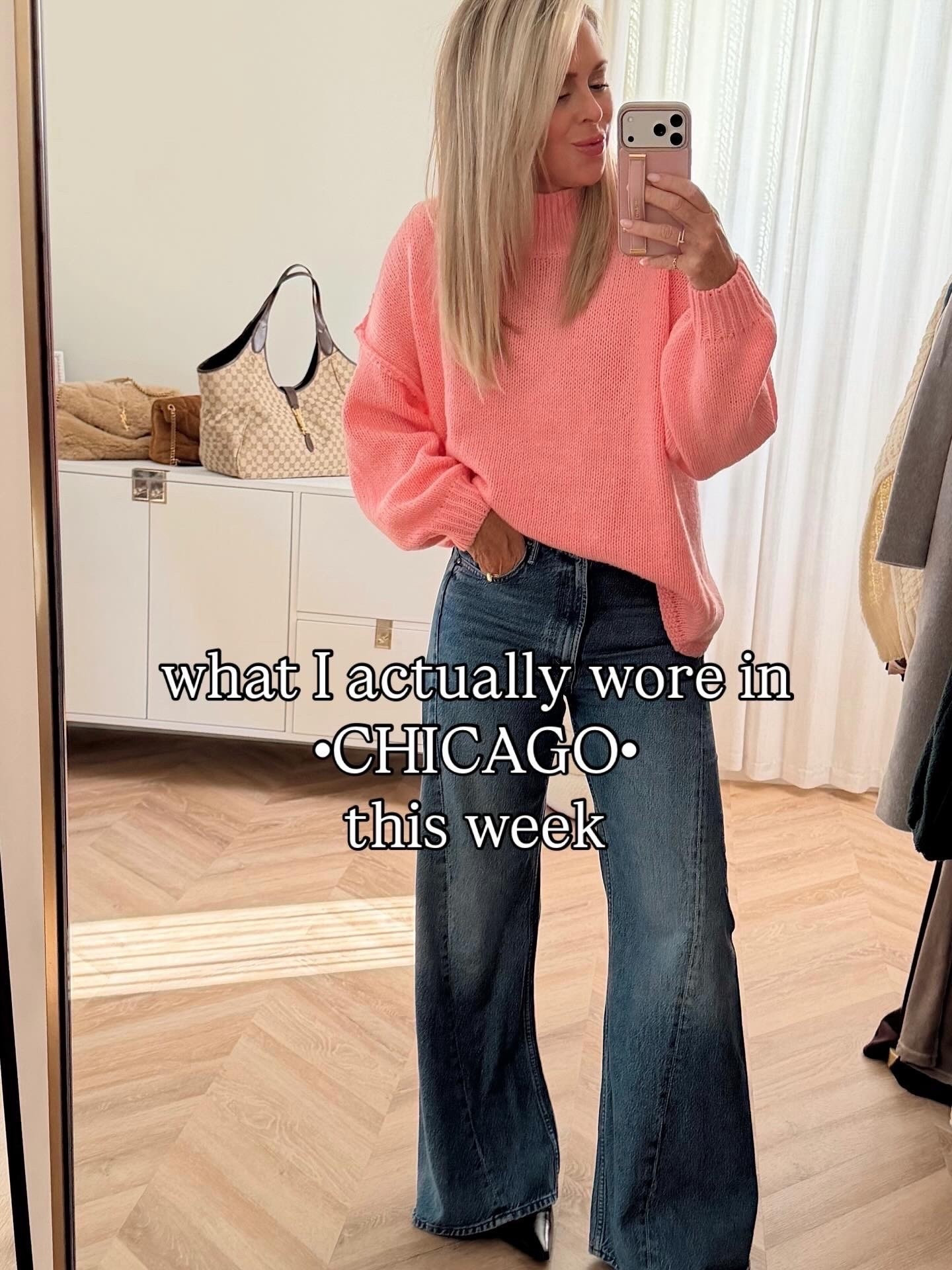 OOTD💕
Wearing small & tts in jeans 
Shirt is more vibrant than online shows! More accurate in my photo! More
Colors.

Pink. Cold weather. Jeans. 

#LTKValentine #LTKootd #LTKgrwm