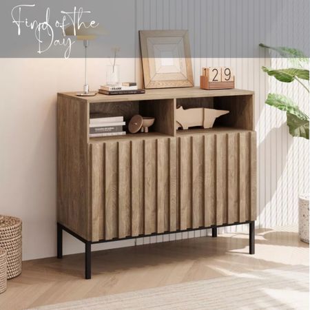 We love this little buffet unit! With integrated storage and a display area, this unit is ideal for using in smaller spaces to add extra storage  

#LTKhome #LTKSeasonal #LTKSpringSale