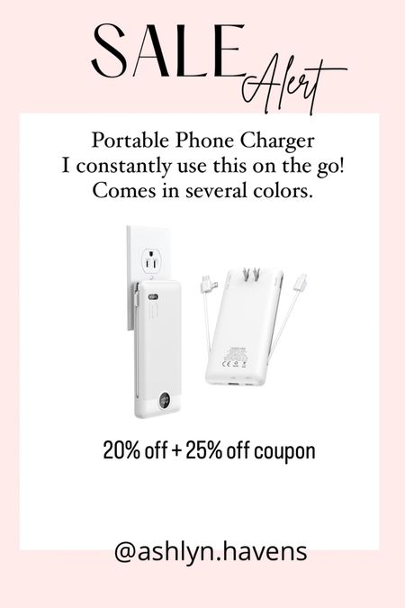 #charger #portablecharger #phonecharger #iphone #phone

#liketkit #LTKseasonal #LTKcompetition  #competition 
#affordablegiftguide #womensgiftguide #blackfriday #LTKblackfriday #LTKsales 
#amazongiftguide #amazonfavorites #Amazon #amazonmusthaves #amazonstyle #amazonfashion #amazonwomensfashion
#amazonshoes #amazonboots #womensboots 
#LTKcyberweek #cyberweek #cybersales #amazonfinds #amazonhomeaccents #homeaccents #homedecor #fallfashion #aestheticstyle #bohostyle #bohochic #comfyoutfits #winterfashion #winterstyle #cozyroomdecor #chicstyle #comfycasual 
#fallinspo #winterinspo #holidayinspo 
#holidaydecor #bohohomeaccents #boho
#bohemian #cozystyle #luxury #luxuryhomedecor 
#luxurystyle #luxuryfashion #luxuryhandbags #designerhandbags #designerstyle #kitcheninspo
#cozychicstyle #minimalisticstyle #minimalisticfashion #minimalistic #contemporary 

#LTKunder50 #LTKunder100