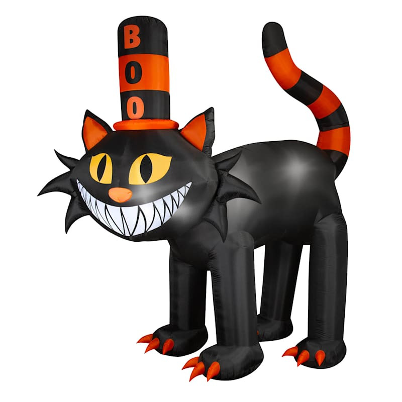 Giant Cat Inflatable, 12' | At Home