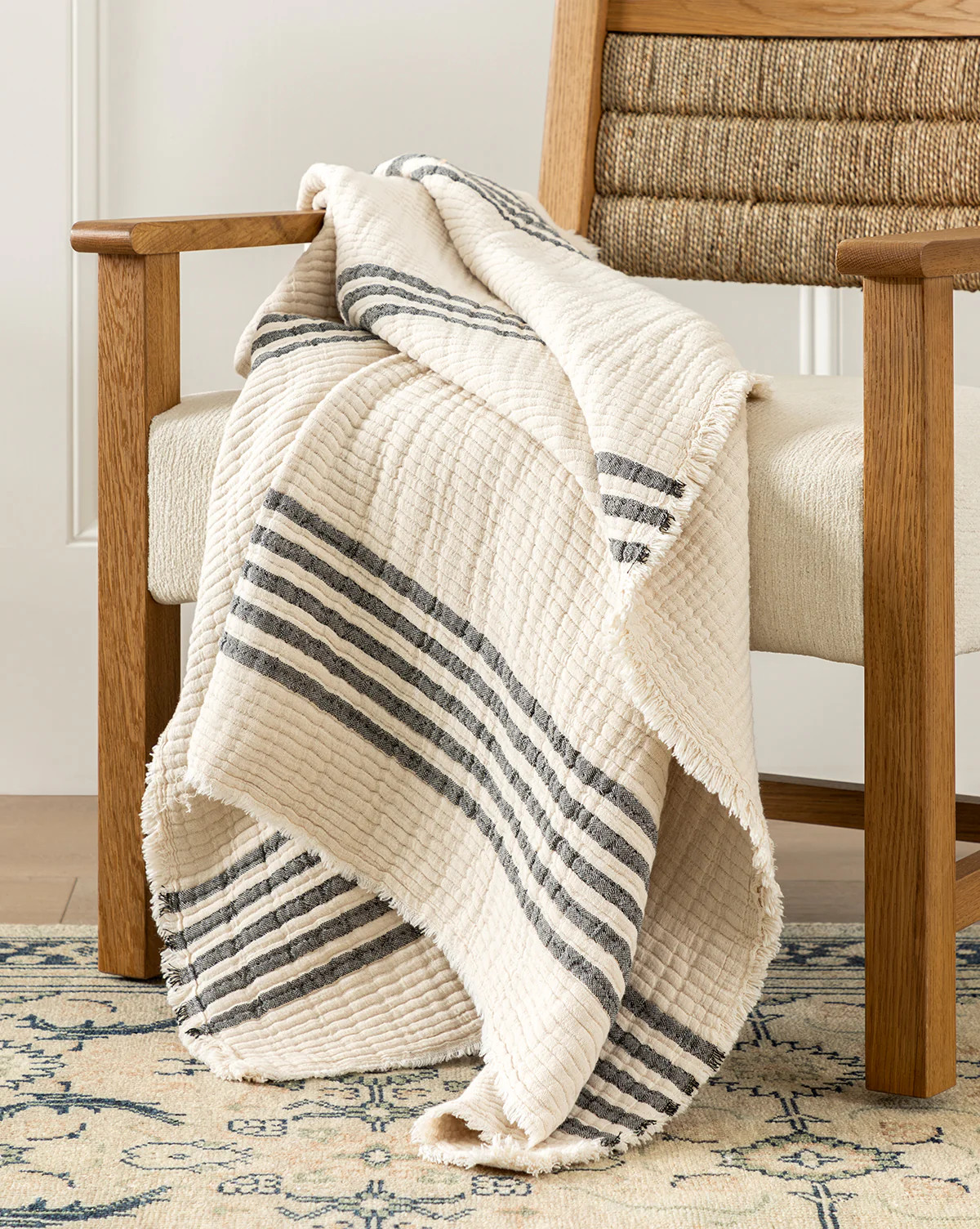 Anneliese Striped Throw | McGee & Co. (US)