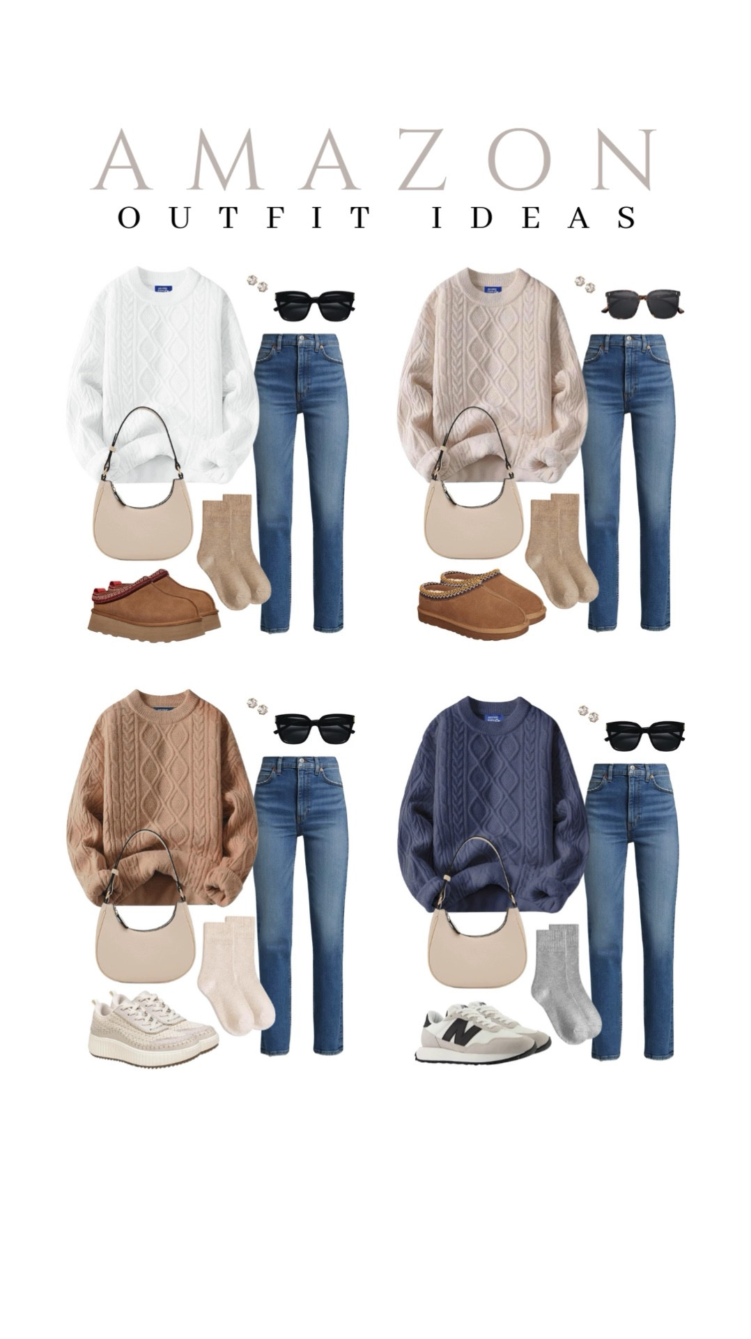 Easy ways to style your cozy oversized sweaters!

oversized sweaters, cozy style, sweater weather, casual chic, comfy fashion, layering ideas, winter wardrobe, effortless style, cozy layers, relaxed outfit

#LTKSeasonal #LTKU #LTKStyleTip
