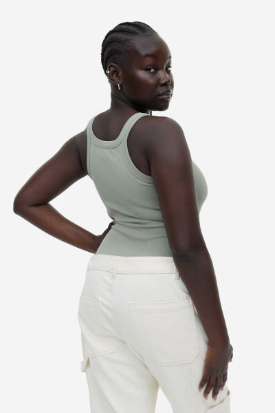 Ribbed Tank Top | H&M (US + CA)