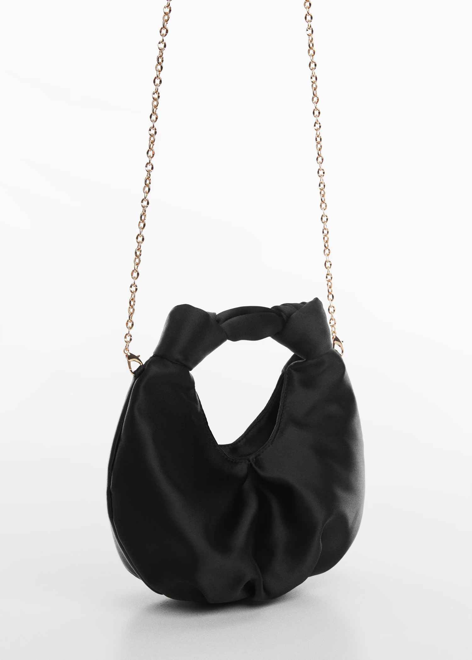 Satin handbag | MANGO (US)
