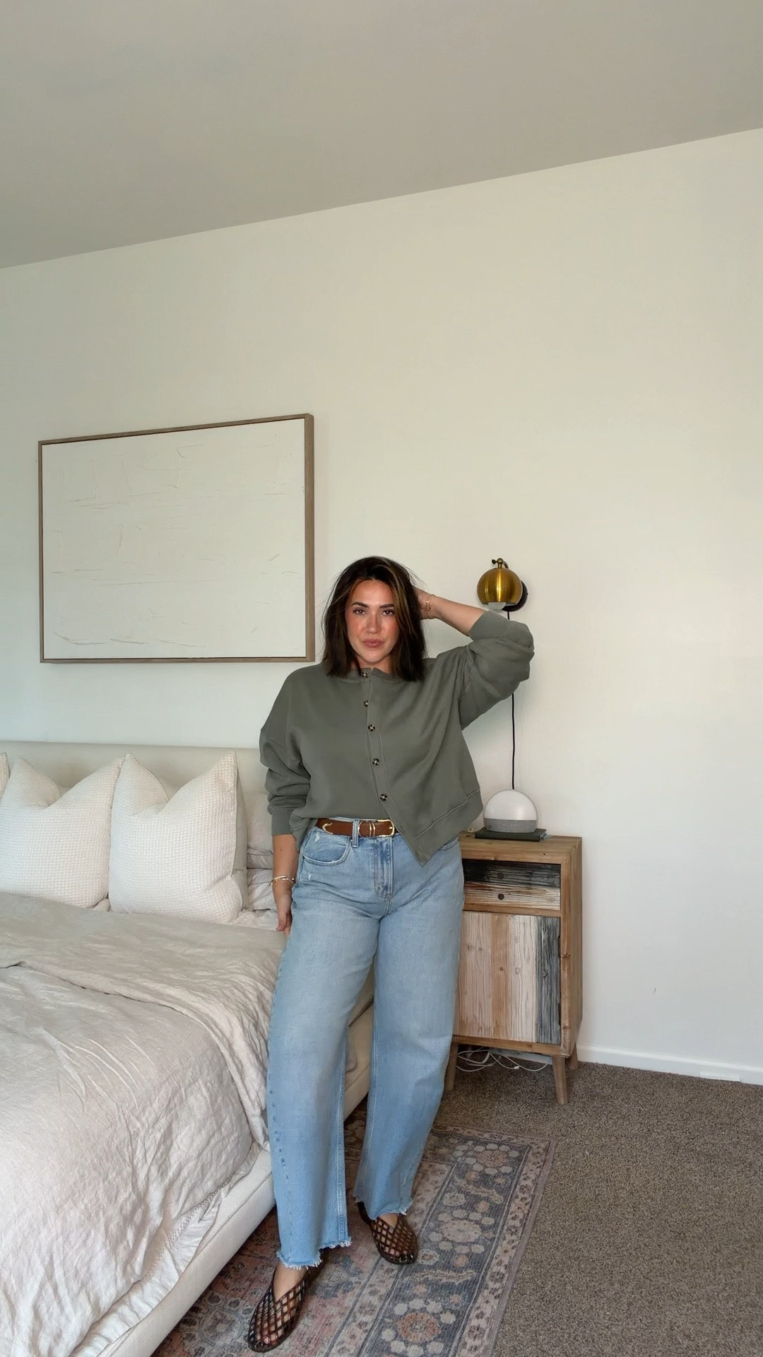 @abercrombie iconic denim sale is here #abercrombiepartner ACT FAST, sell out risk. Code DENIMAF stacks for 15% off! The denim I’ll take to the grave. I specifically love a regular fit (not curve love, as a boxy body type) and at 5’5 get regular length size 30 (normal size 10). My fave styles are the low rise ultra loose and barrel! Happy Jean shopping! 

Denim Promo: *Offer valid online only August 5, 2026 to August 10, 2026 in US/CA. Excludes clearance. Online price reflects discount. Extra 20% Off: *Offer valid in stores and online August 5, 2026 to August 10, 2026 in US/CA. Exclusions apply as indicated. Online price reflects discount. Promo Code: *Use code DENIMAF to get an additional 15% off almost everything in stores and online at checkout from August 5, 2026 to August 10, 2026 in US/CA. Exclusions apply. See details online.

#LTKmomlife #LTKMidsize #LTKSaleAlert