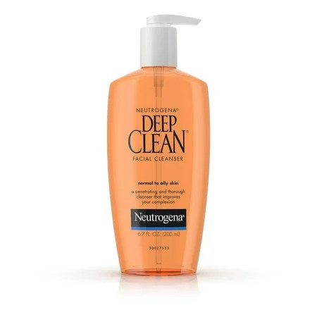 Neutrogena Deep Clean Facial Cleanser 6.7 Oz. Pack of 2 | Walmart (US)