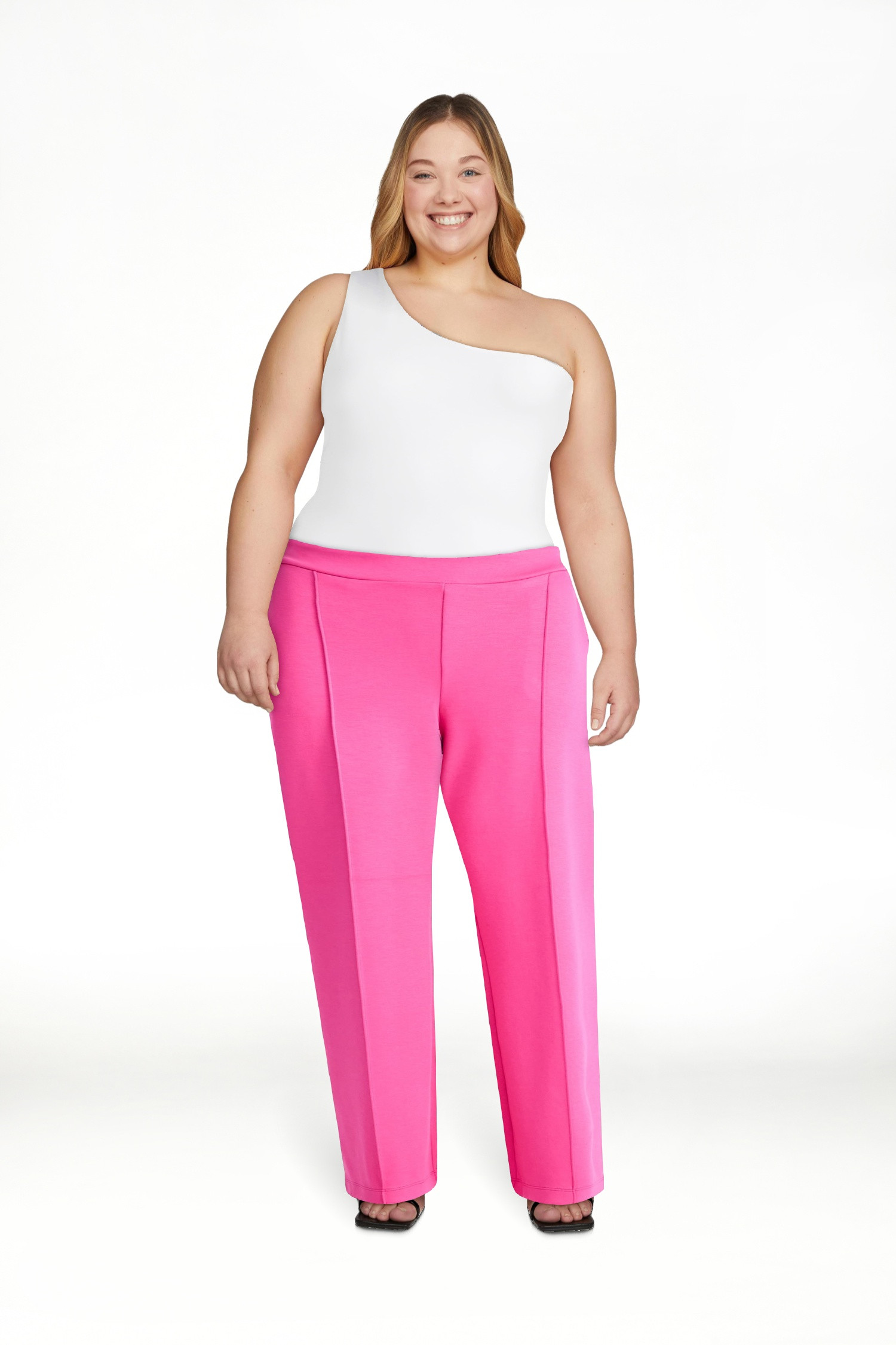 Scoop Women’s and Women’s Plus New Scubaknit Seamed Sweatpants, Regular and Short Lengths, Si... | Walmart (US)