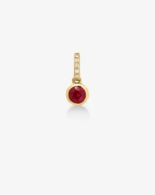 Birthstone Charm 14k Yellow Gold | Ring Concierge