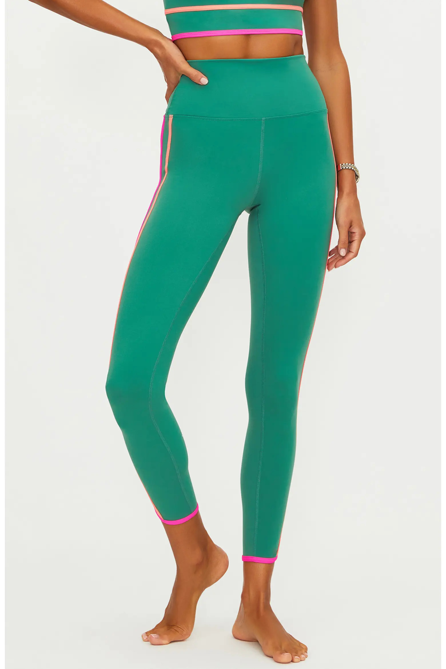 Nella High Waist Colorblock Leggings (Women) | Nordstrom | Nordstrom