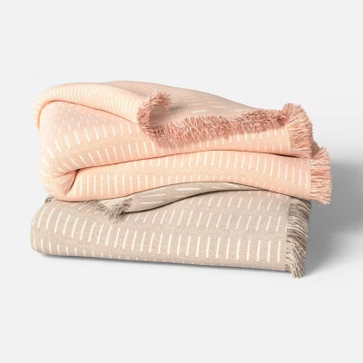 Dash Kantha Solid Throw Blanket - Threshold™ | Target