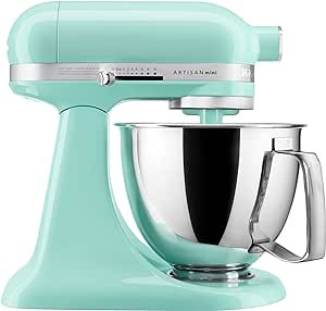 KitchenAid Artisan Mini 3.5 Quart Tilt-Head Stand Mixer - KSM3316X - Ice | Amazon (US)