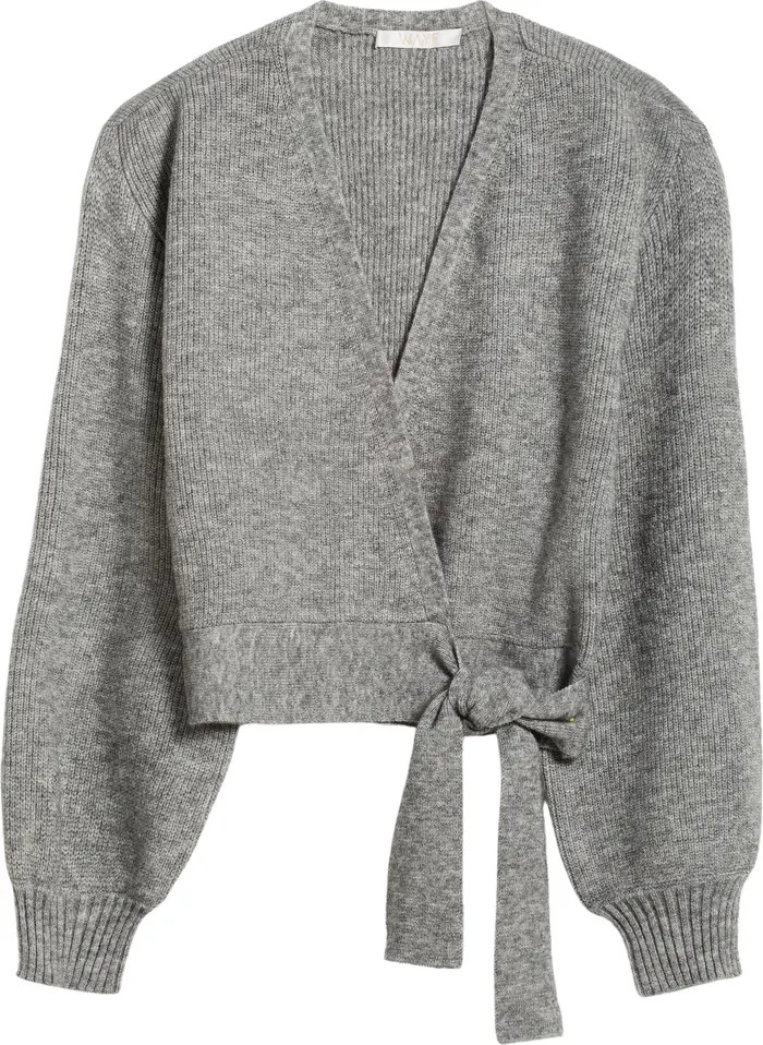WAYF Sterling Wrap Sweater | Nordstrom | Nordstrom