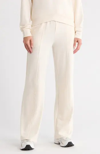 Brushed French Terry Endless High Waist Wide Leg Pants | Nordstrom Rack