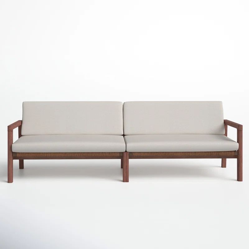 Cassava 91.7'' Wide Outdoor Patio Sofa with Cushions | Wayfair North America